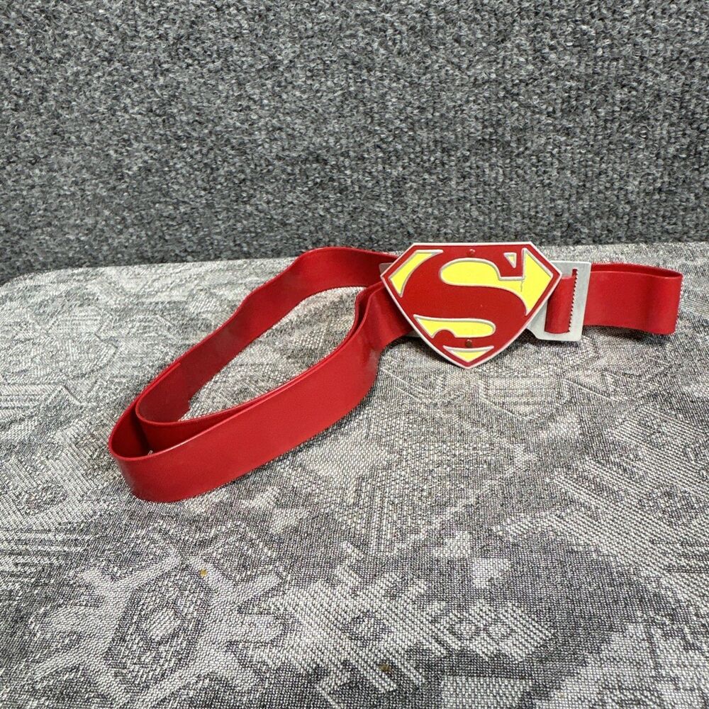 Superman Belt and Buckle 1954-56 Kellogg's Corn Flakes Cereal Premium HTF